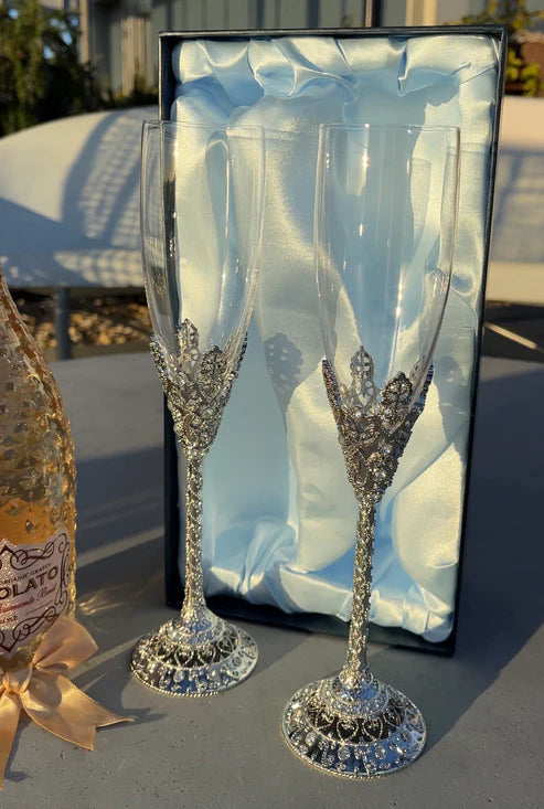 Princess Crystal Champagne Glass